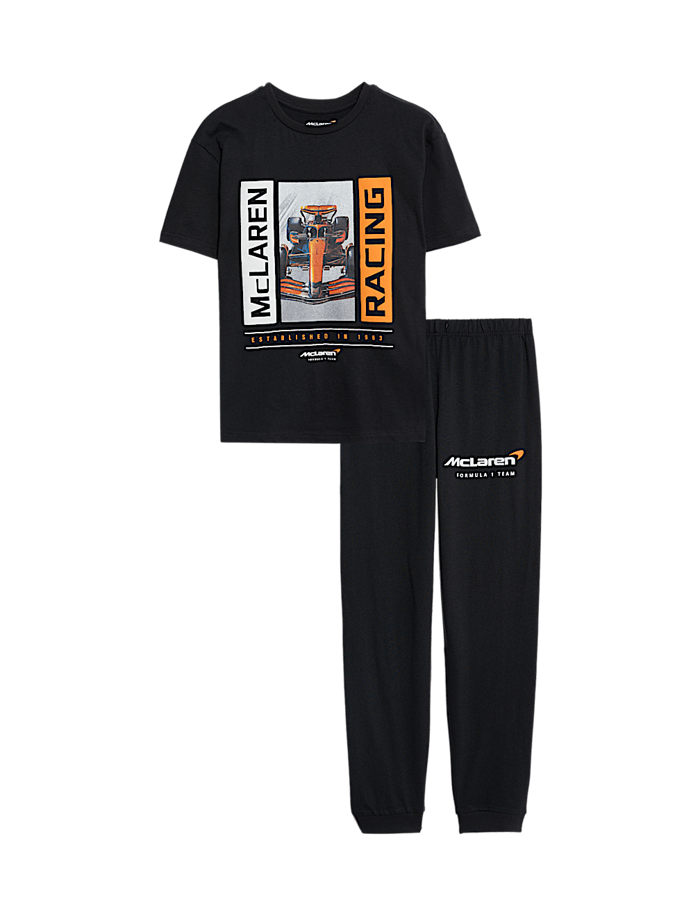 Pure Cotton McLaren F1 Pyjamas (6-16 Yrs)