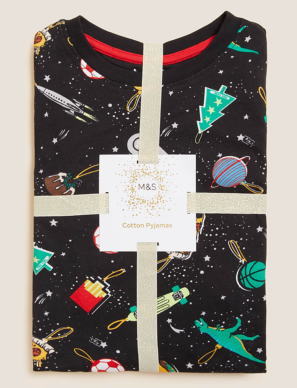 Pure Cotton Bauble Pyjamas