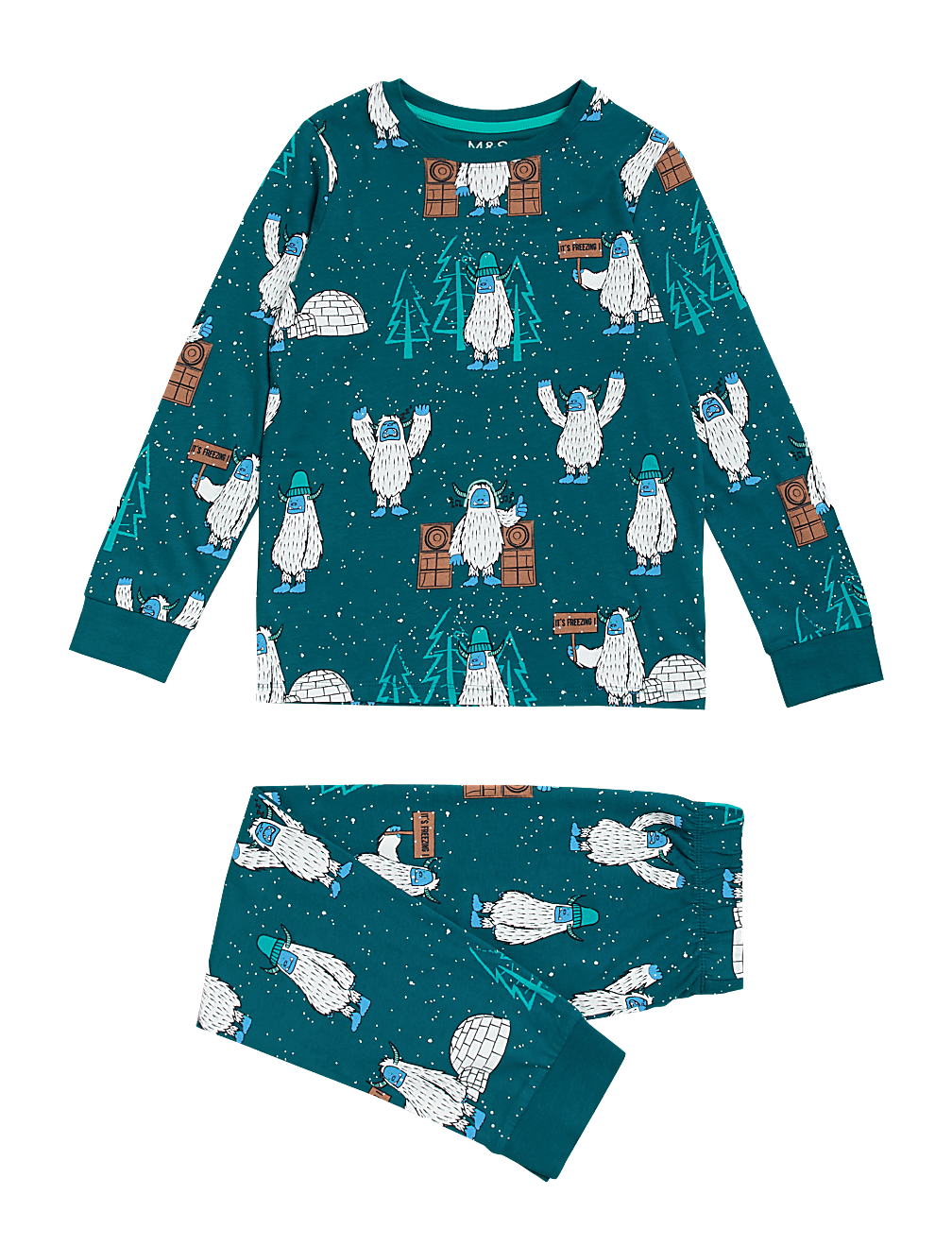 Pure Cotton Yeti Pyjamas