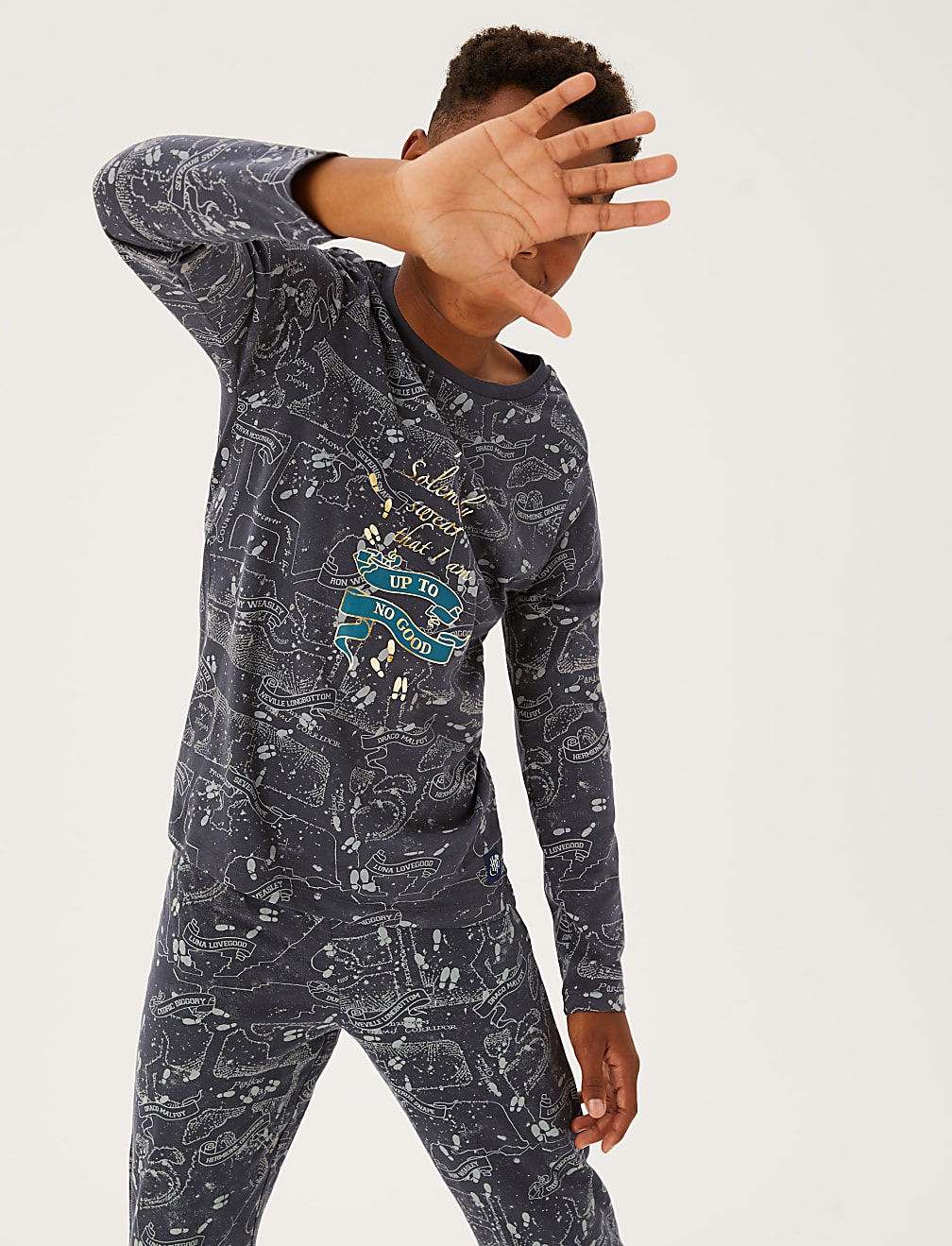 Harry Potter™ Marauders Map Pyjamas (2-16 Yrs)