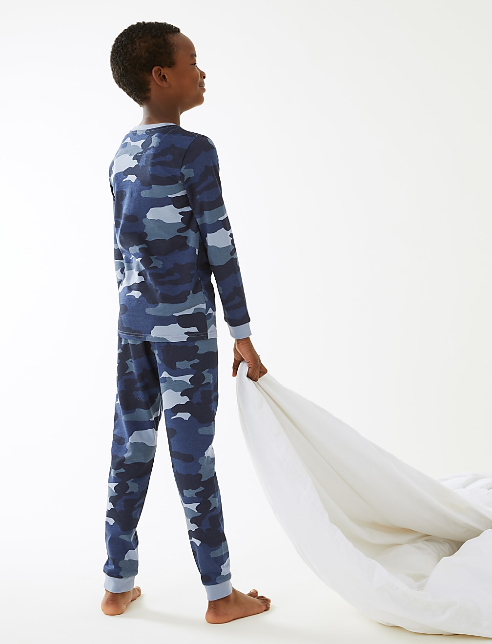 Cotton Rich Camouflage Pyjamas (7-16 Yrs)