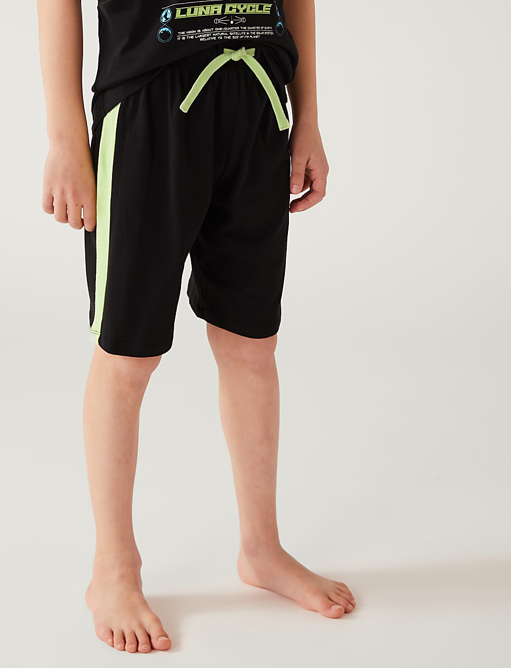 3pk Cotton Rich Space Short Pyjama Sets