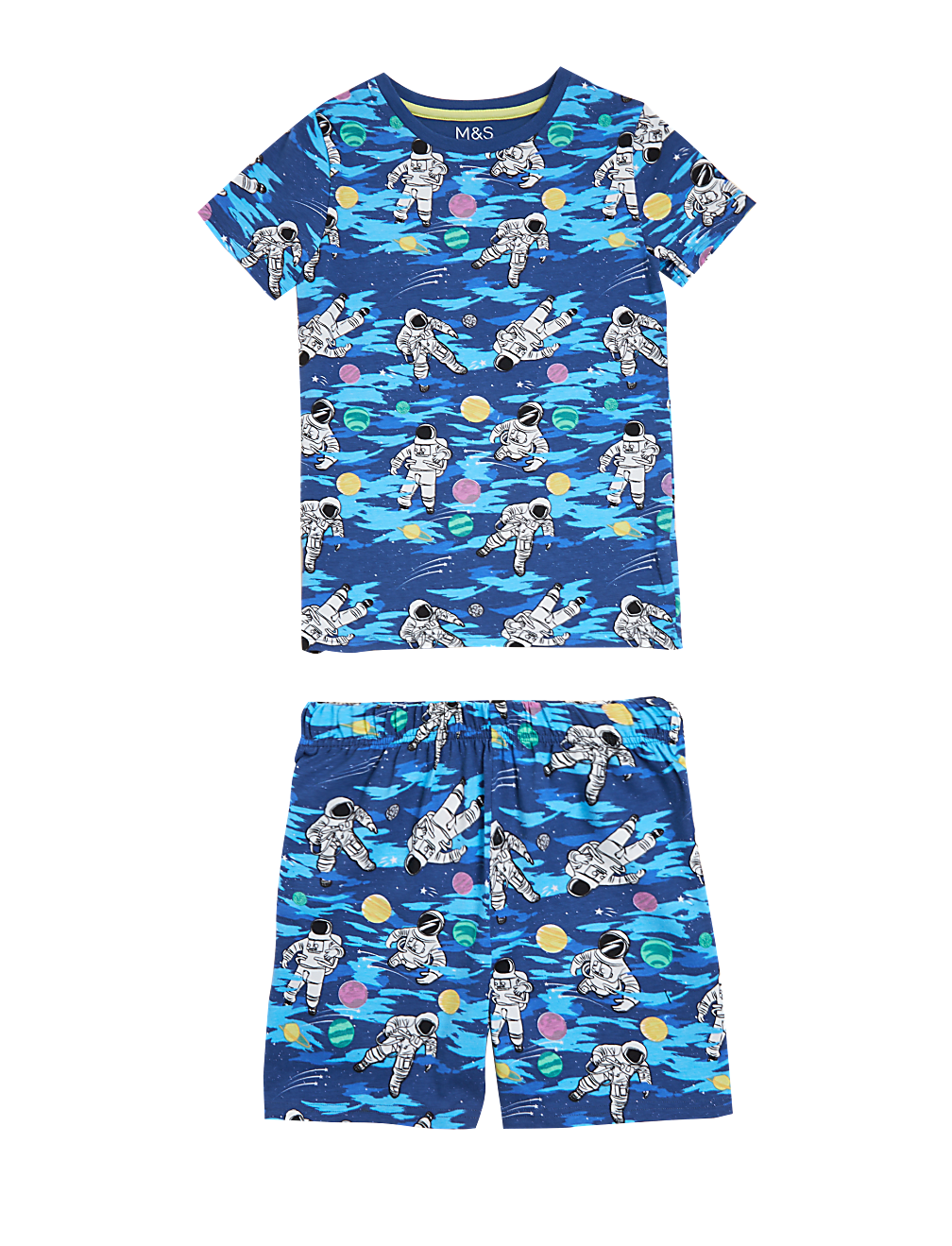 Cotton Rich Astronaut Short Pyjamas (7-13 Yrs)
