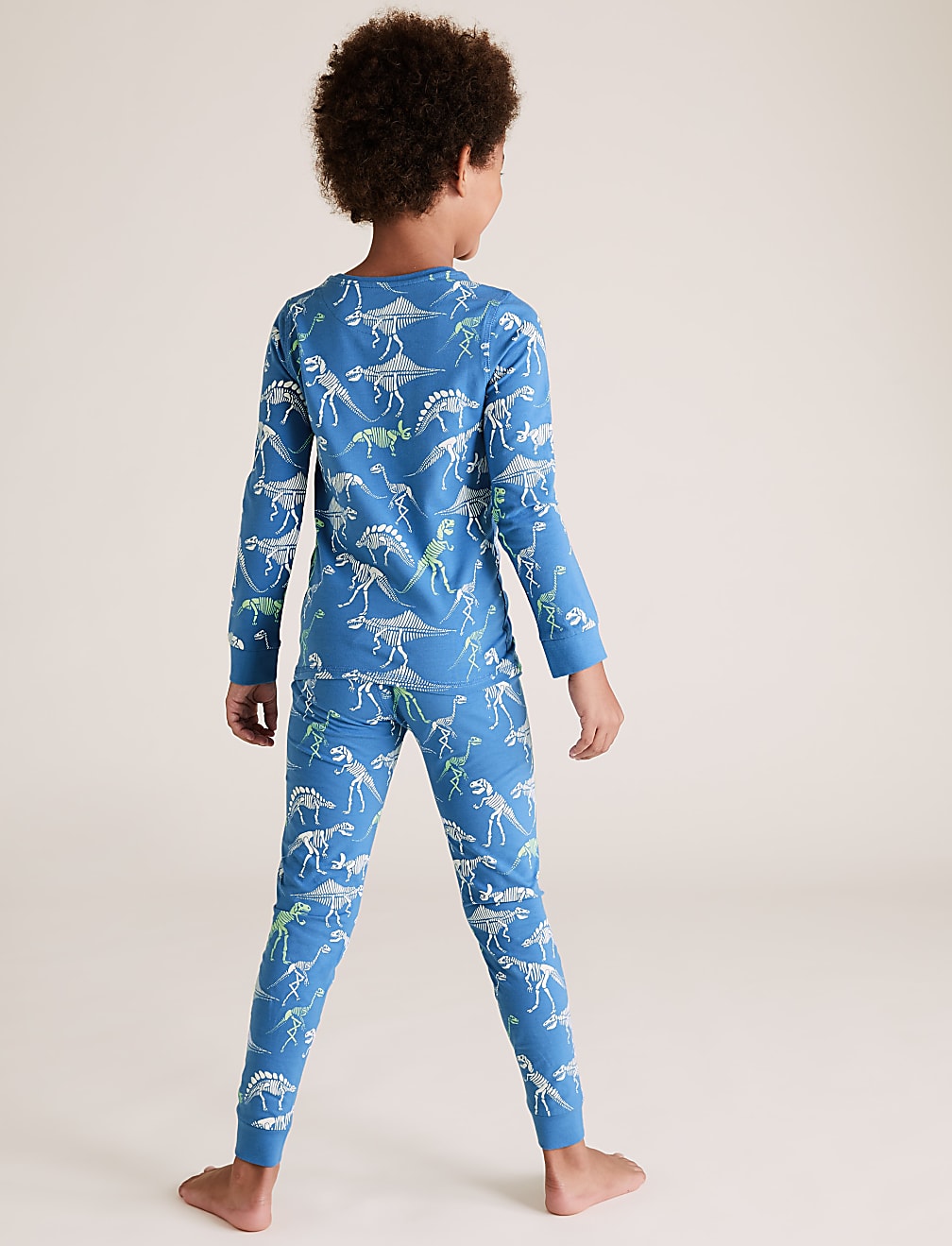 Cotton Dinosaur Pyjama Set (7- 16 Years)