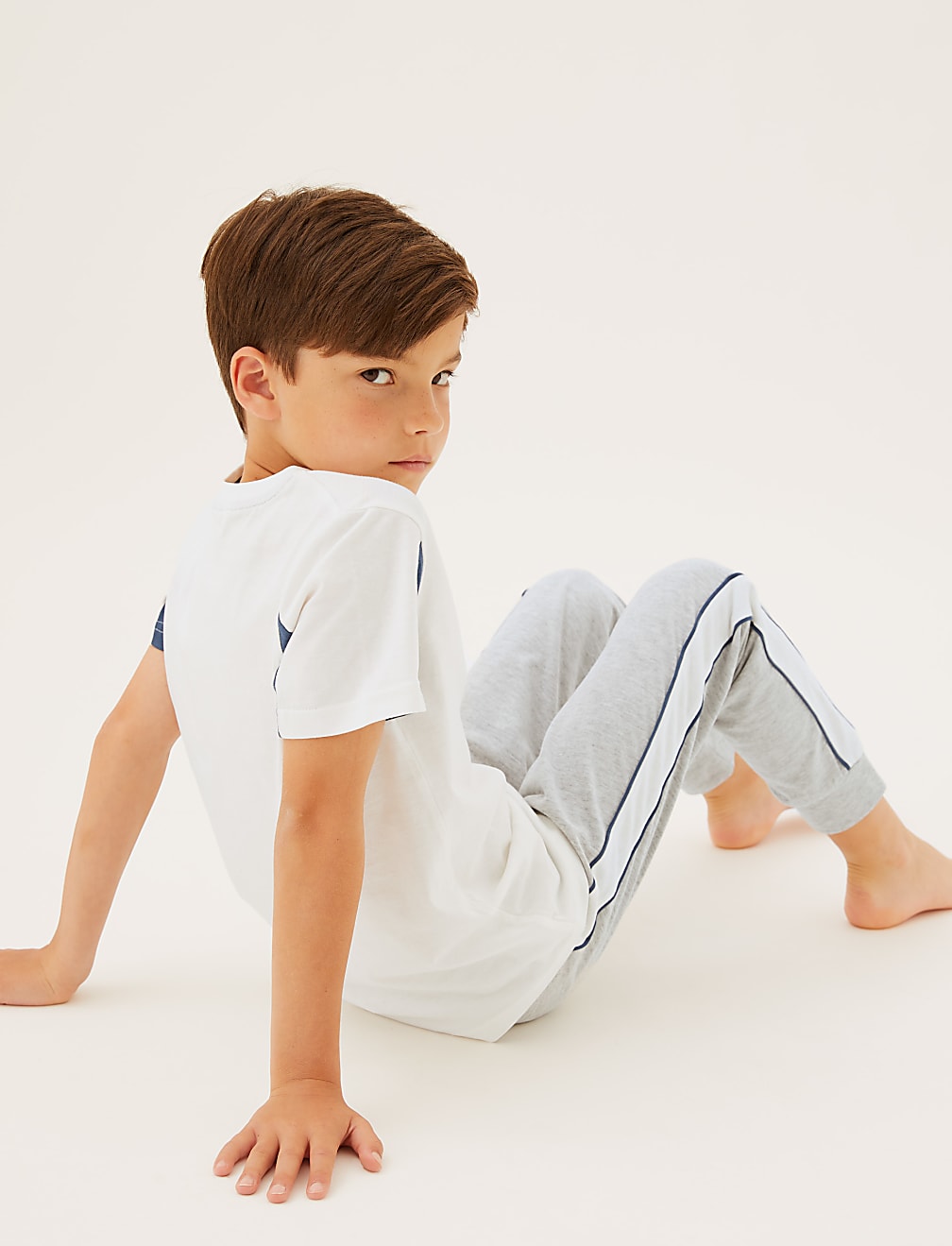 2pk Cotton Rich Slogan Pyjama Sets (6-16 Yrs)