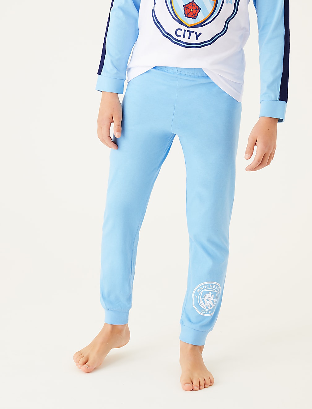 Buy Manchester City FC Pyjamas 6 16 Yrs at Marks Spencer