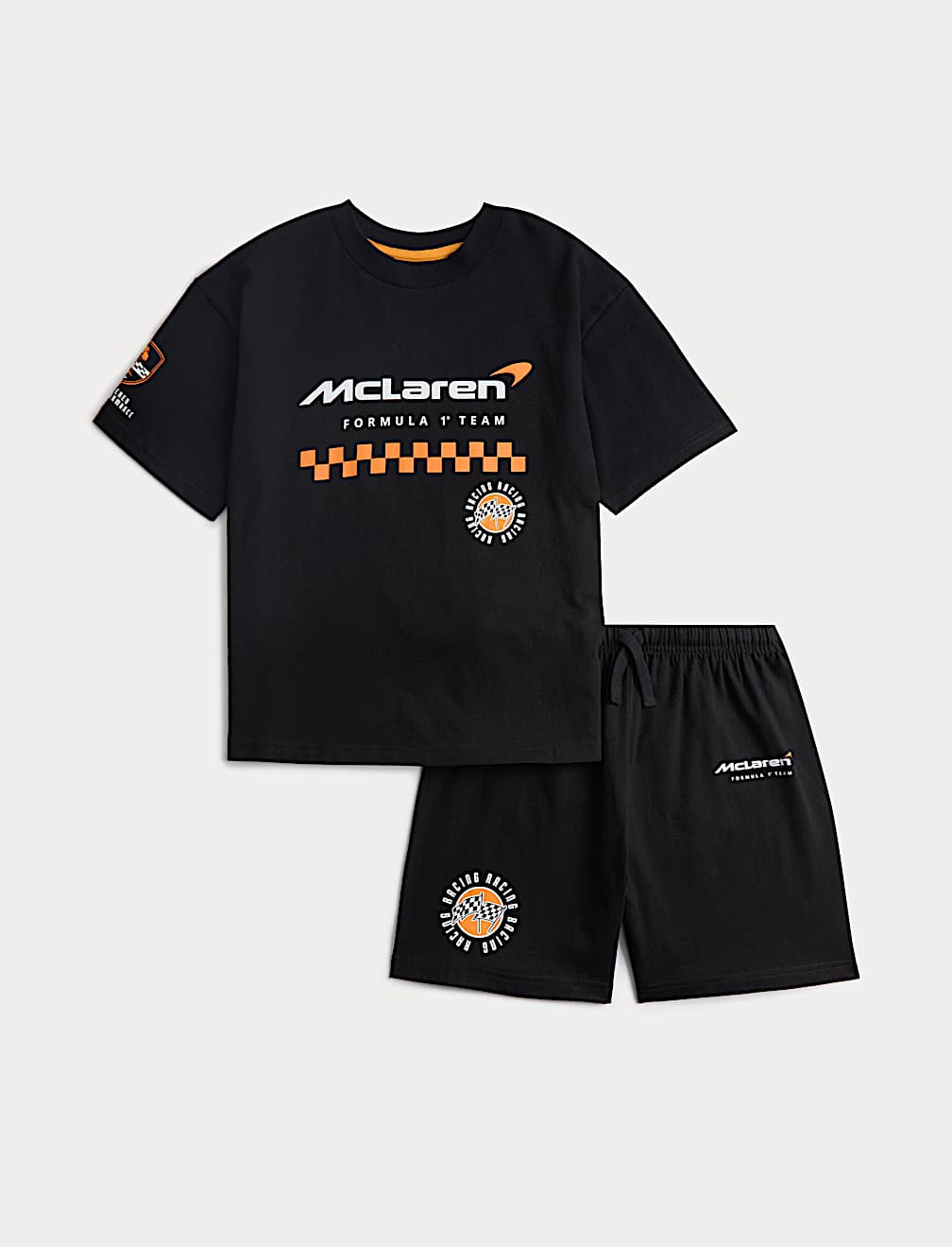 Pure Cotton McLaren&trade; Short Pyjamas (6-16 Yrs)