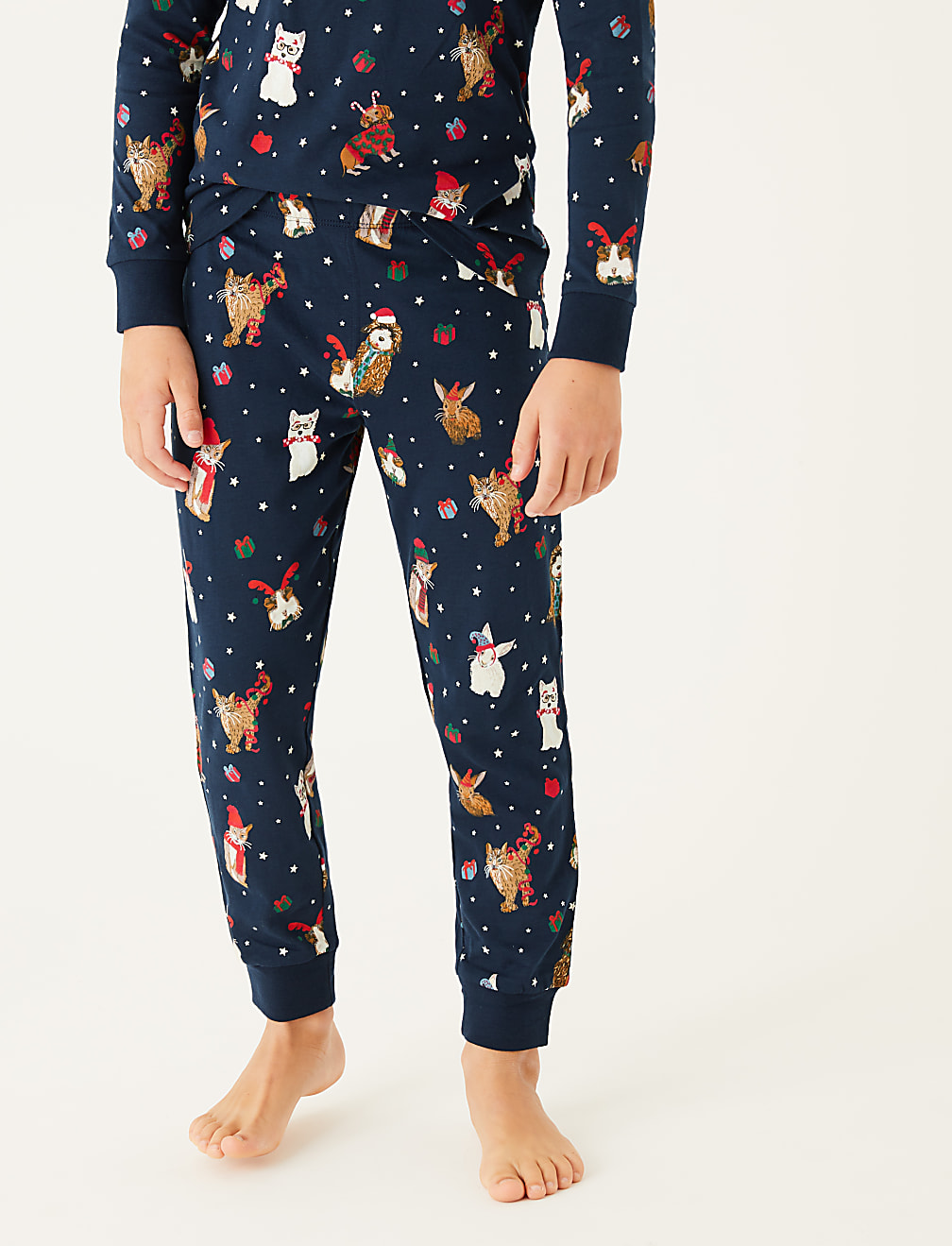 Kids' Santa Paws Family Pyjama Set (1-16 Yrs)
