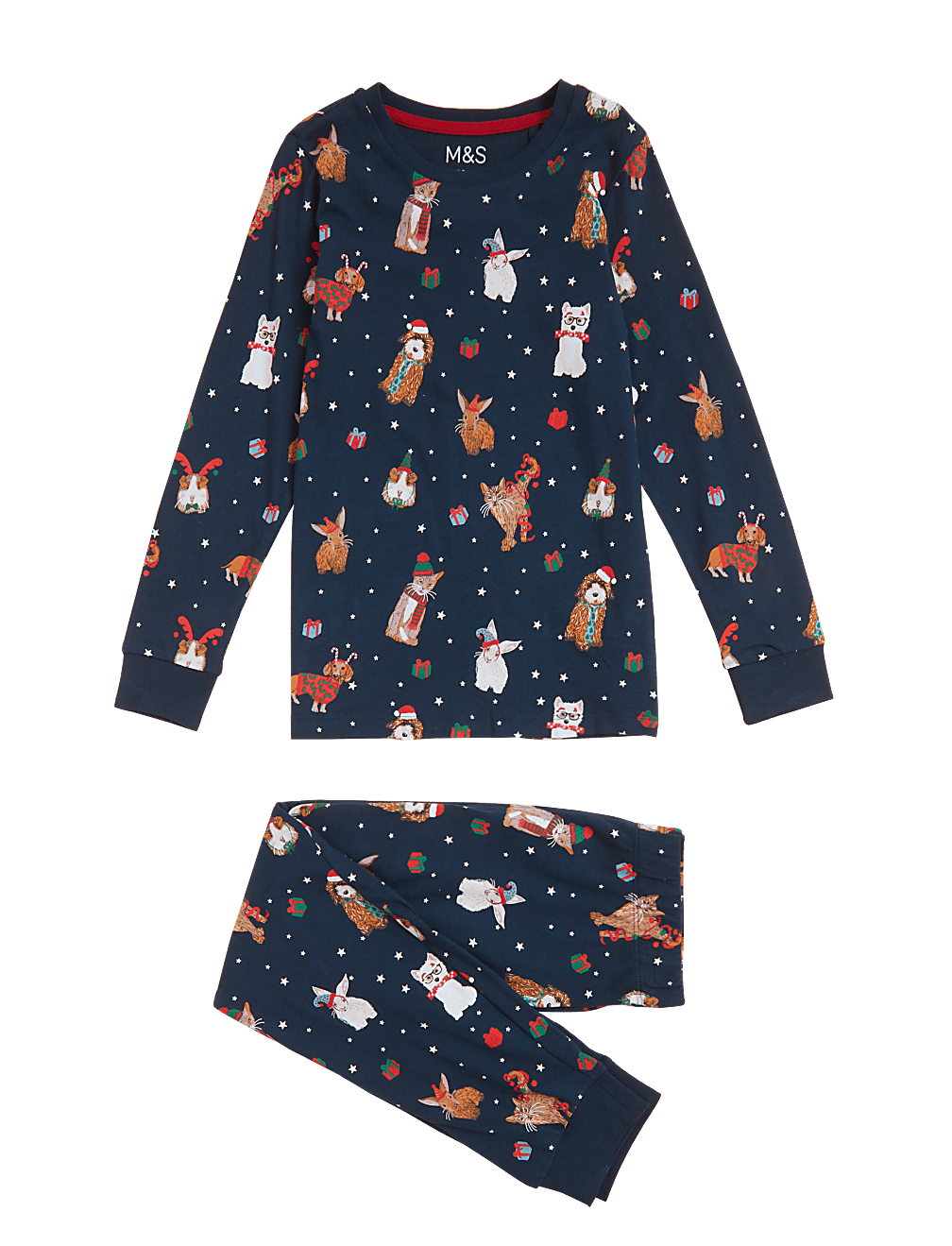 Kids' Santa Paws Family Pyjama Set (1-16 Yrs)