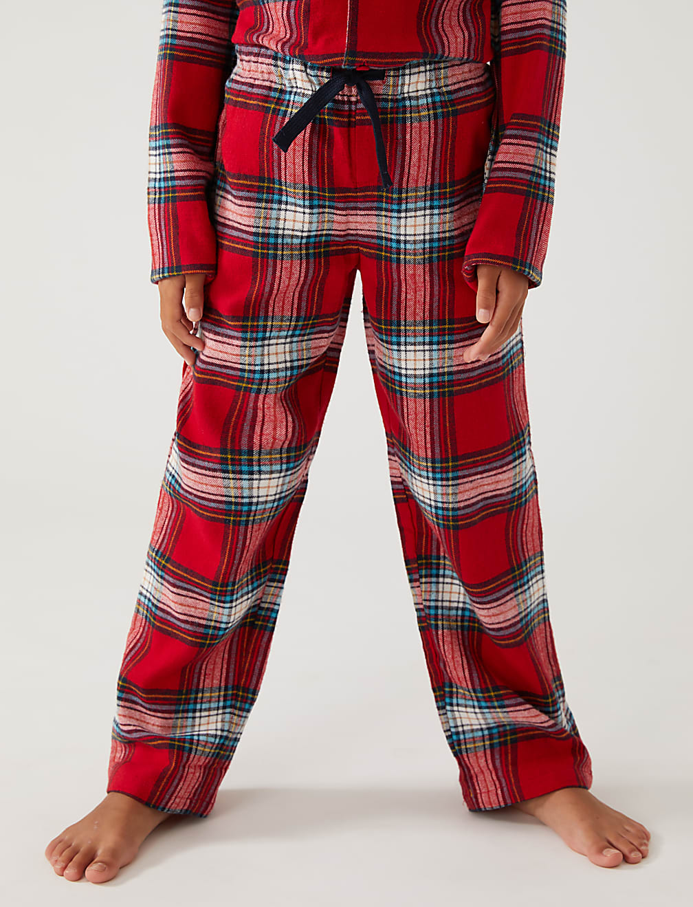 Kids Checked Family Christmas Pyjamas