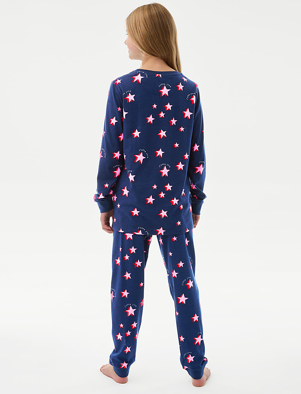 Pure Cotton Star Pyjamas (1-16 Yrs)