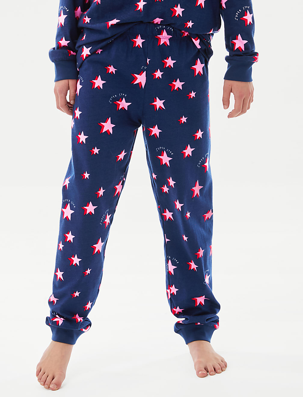 Pure Cotton Star Pyjamas (1-16 Yrs)