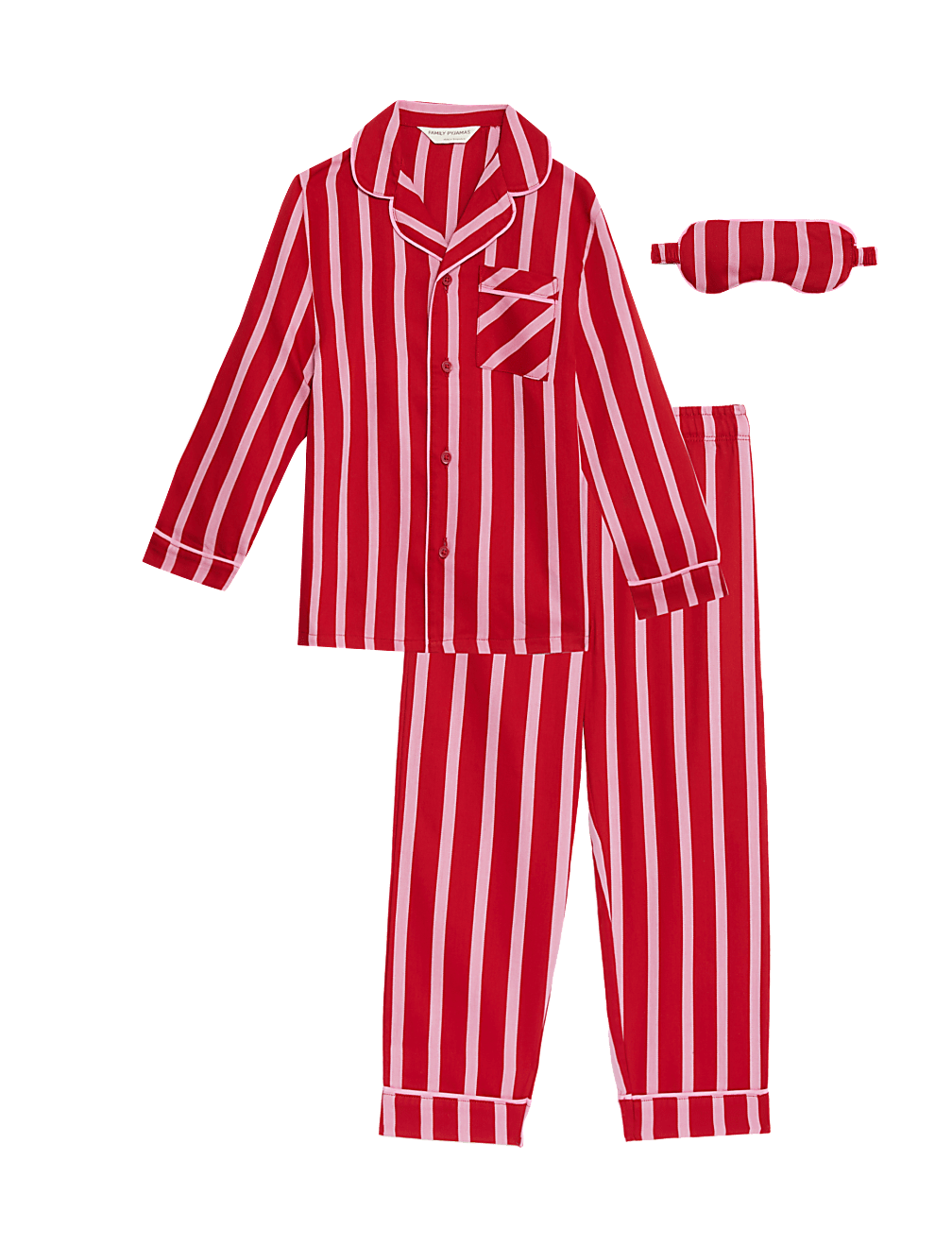 Kids' Candy Striped Family Christmas Pyjama Set (1-16 Yrs)