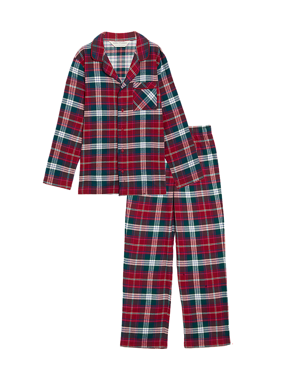 Kids' Checked Family Christmas Pyjama Set (1-16 Yrs)