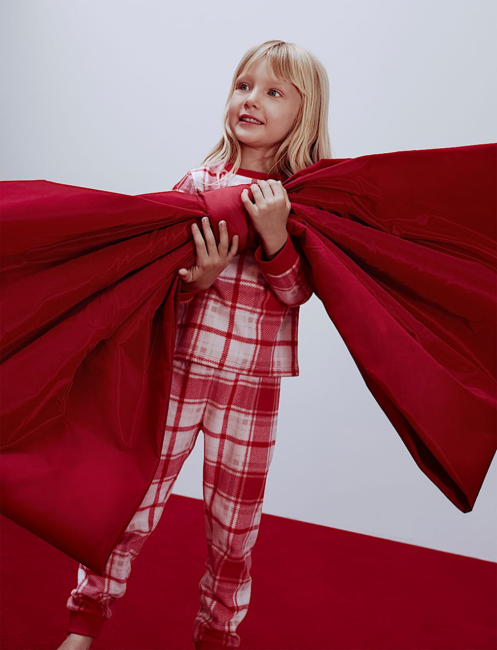 Fleece Checked Pyjamas (0-16 Yrs)