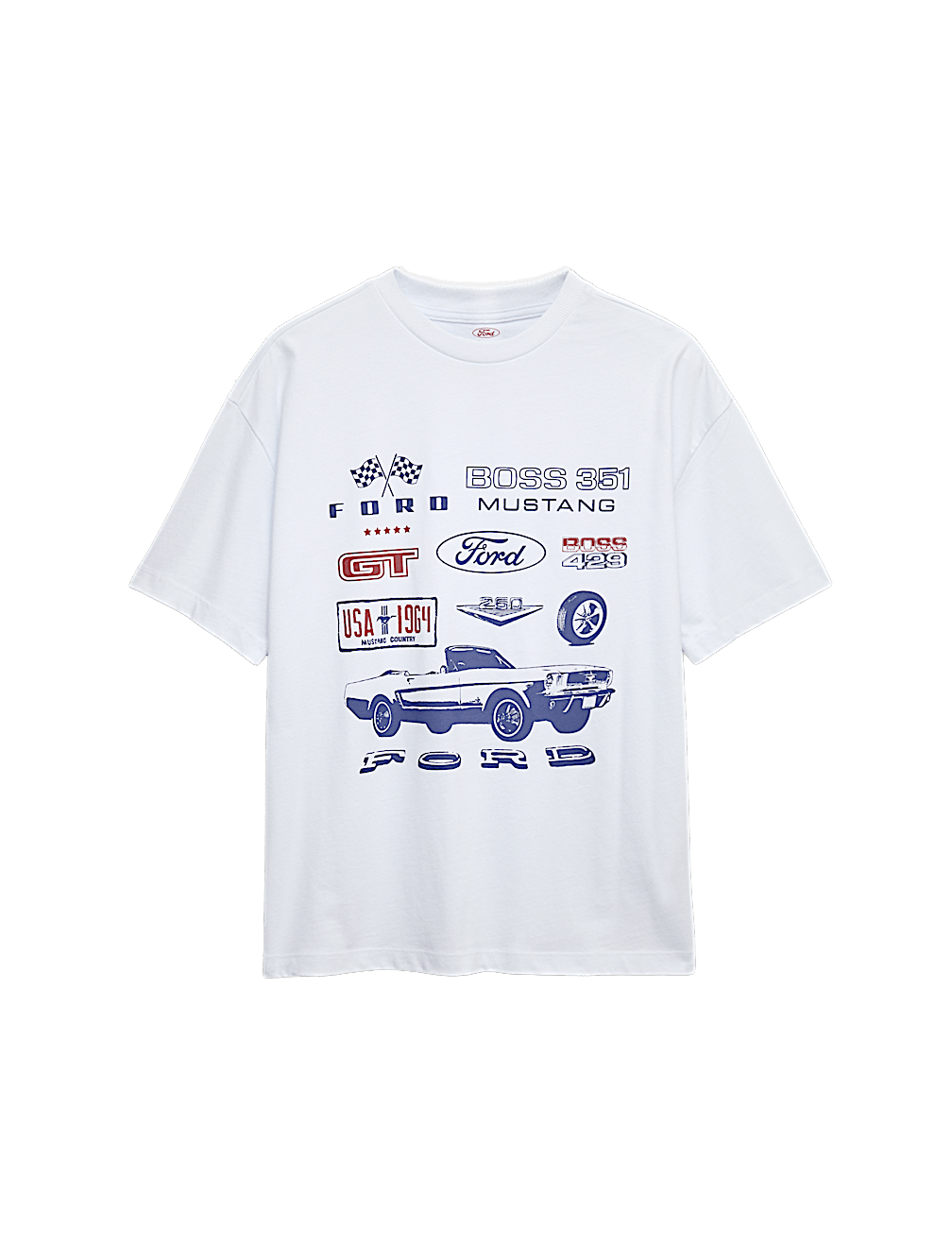 Pure Cotton Ford&trade; Graphic T-Shirt (6-16 Yrs)