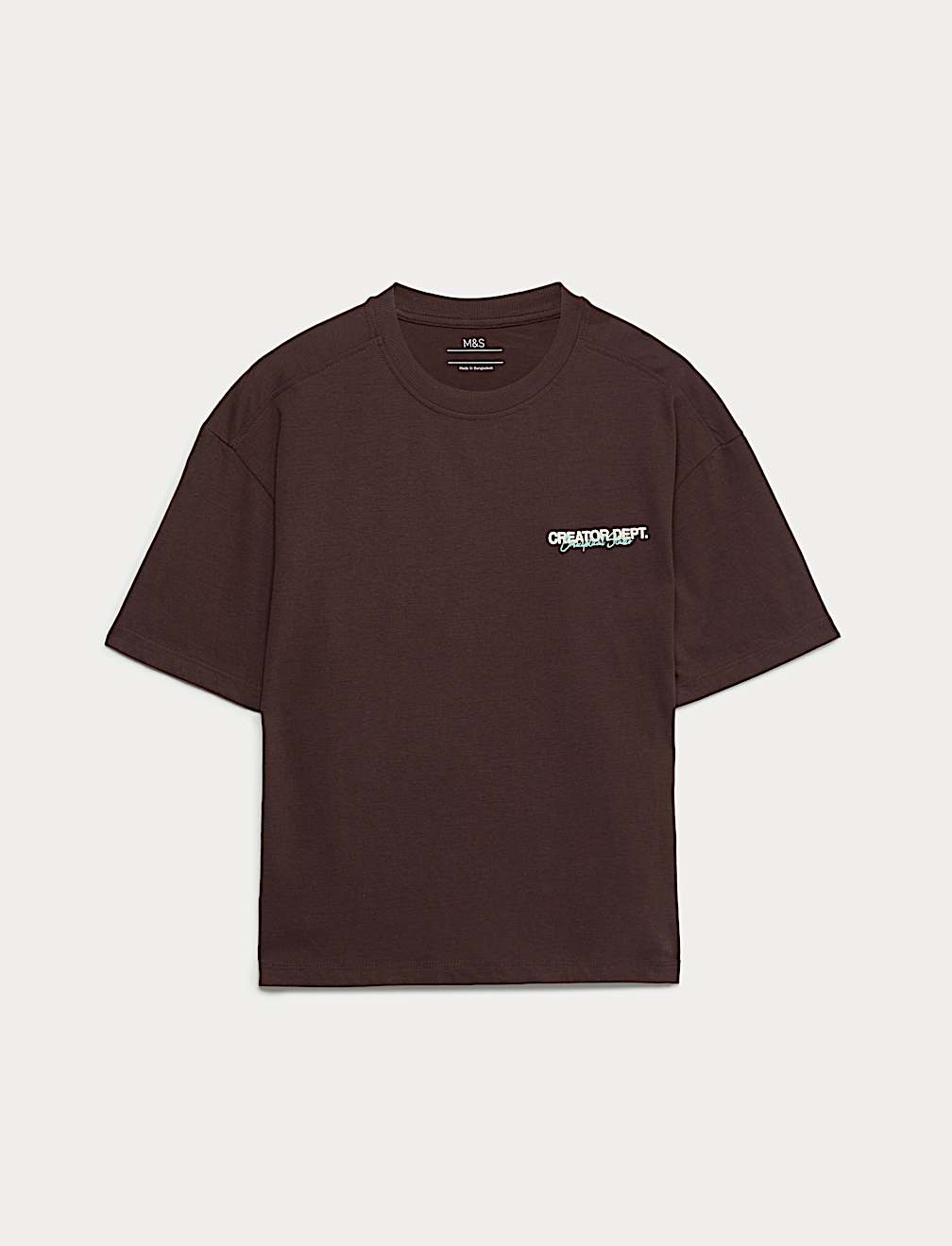 Pure Cotton Graphic T-Shirt (6-16 Yrs)