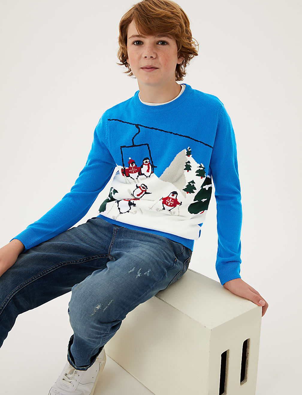 Penguin Jumper (6-16 Yrs)