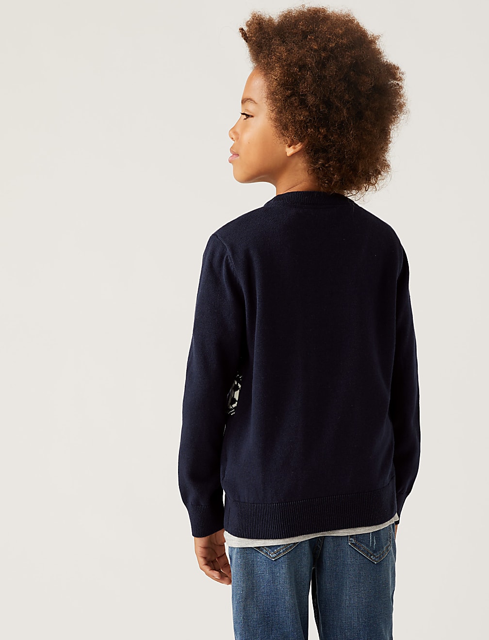 Pure Cotton Football Christmas Jumper
