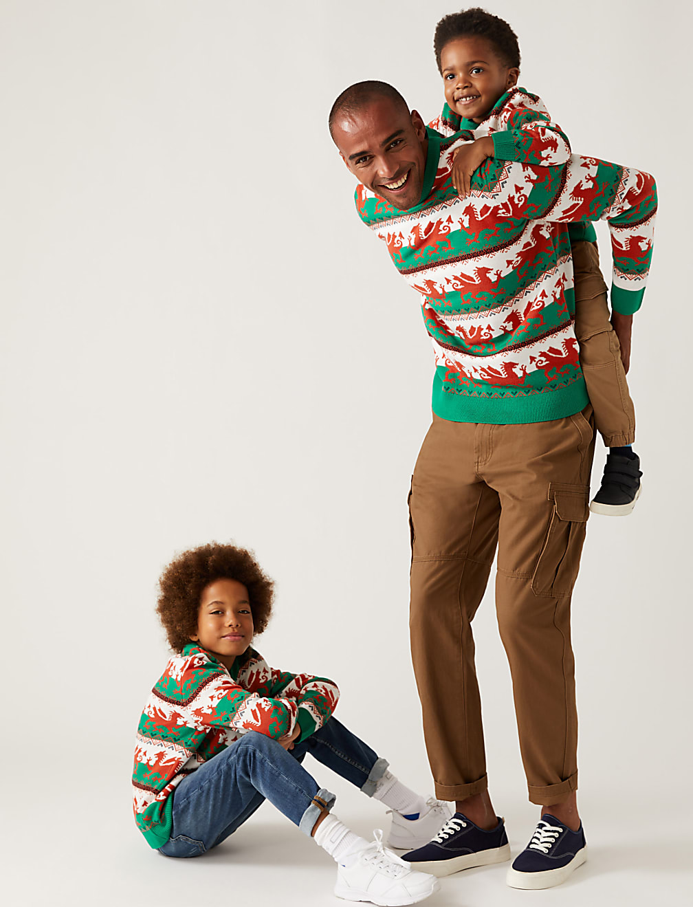 Mini Me Welsh Christmas Jumper