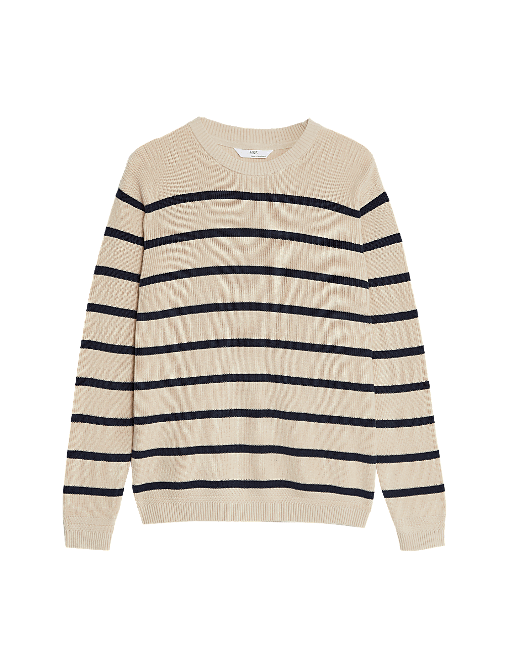Pure Cotton Striped Knitted Jumper (6-16 Yrs)