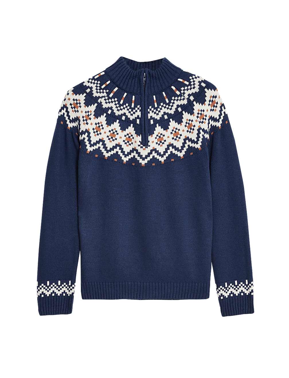 Cotton Rich Fair Isle Jumper (6-16 Yrs)