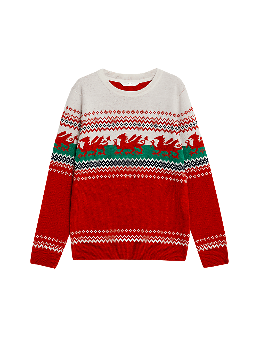 Mini Me Wales Christmas Jumper (6-16 Yrs)