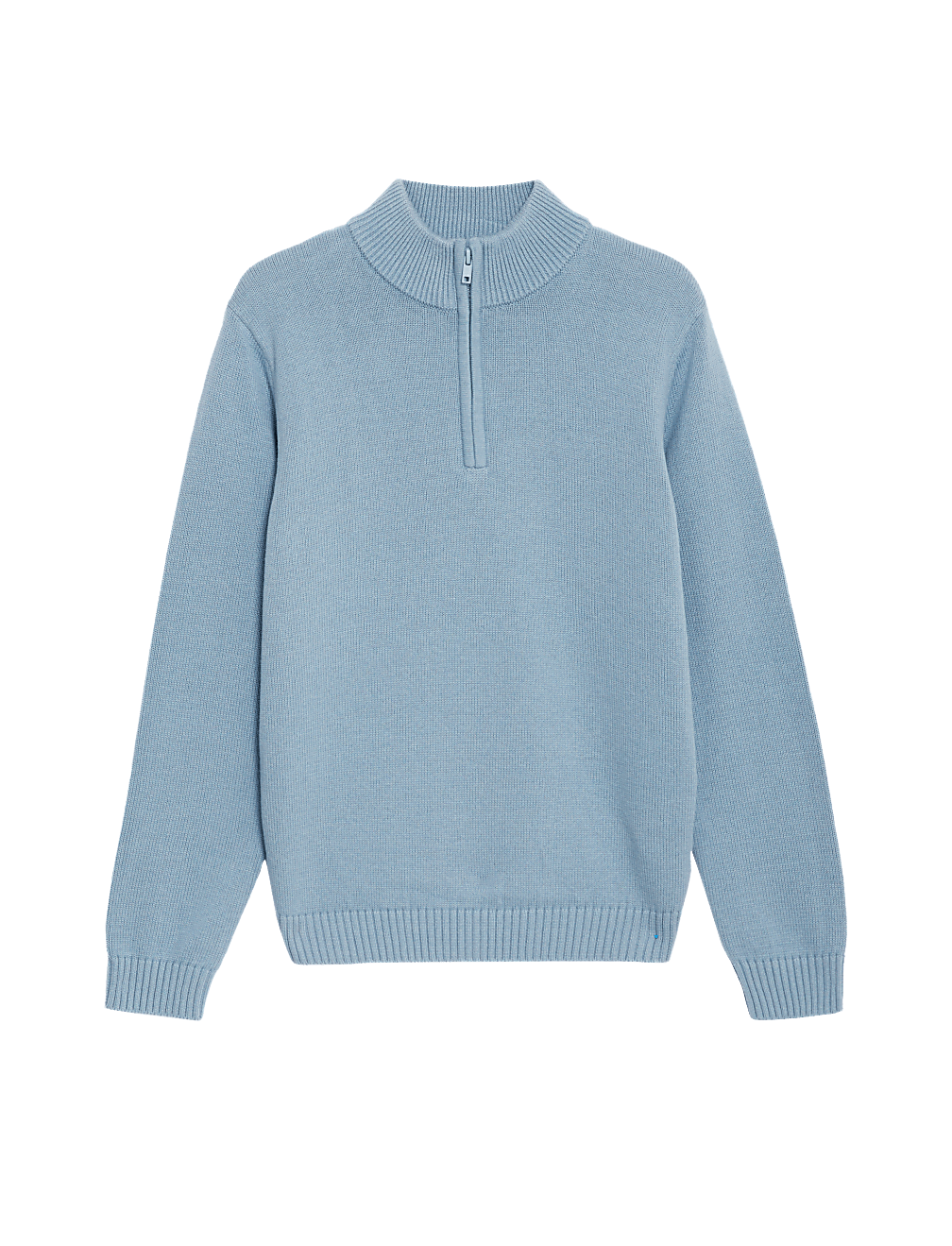 Half Zip Knitted Jumper (6-16 Yrs)
