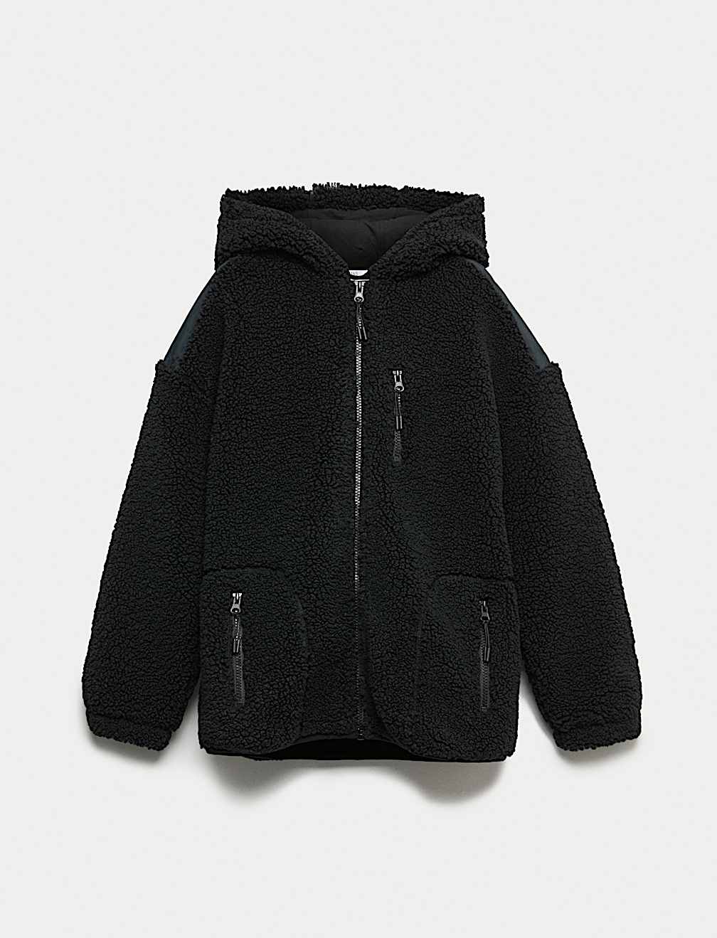 Borg Zip Hoodie (6-16 Yrs)