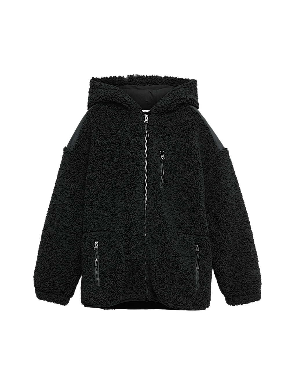 Borg Zip Hoodie (6-16 Yrs)