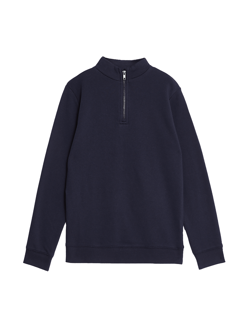 Cotton Rich Half Zip Sweatshirt (6-16 Yrs)