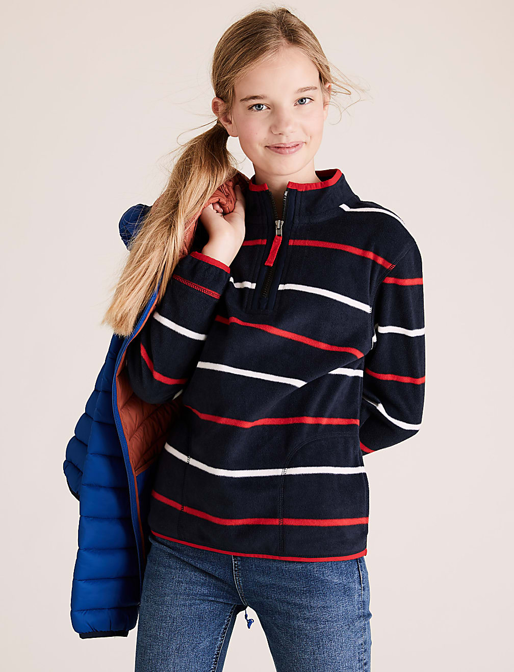 Striped Fleece (2-16 Yrs)