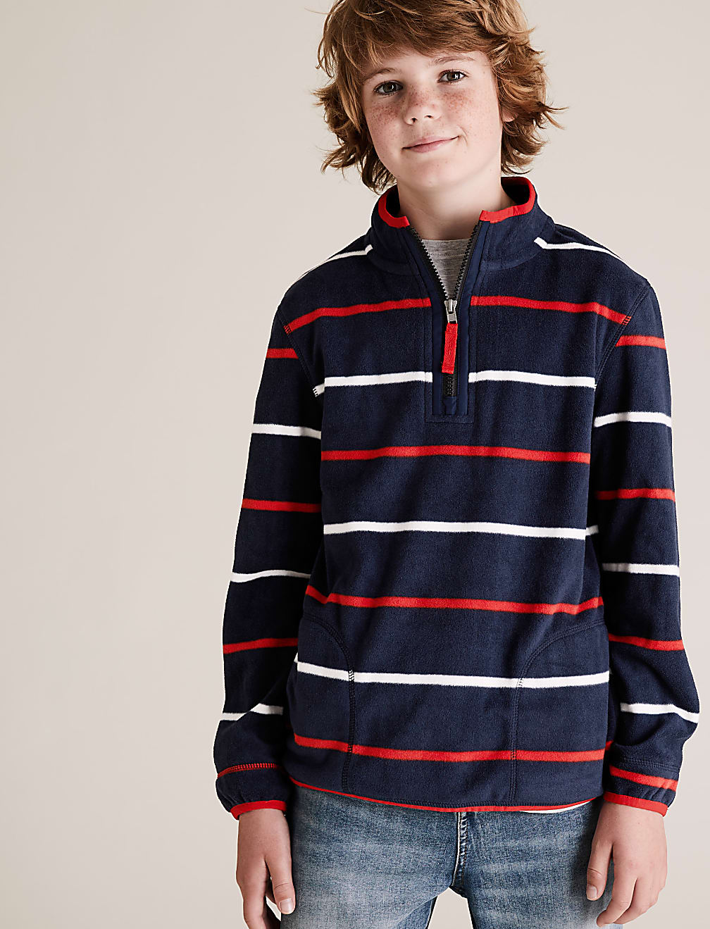 Striped Fleece (2-16 Yrs)