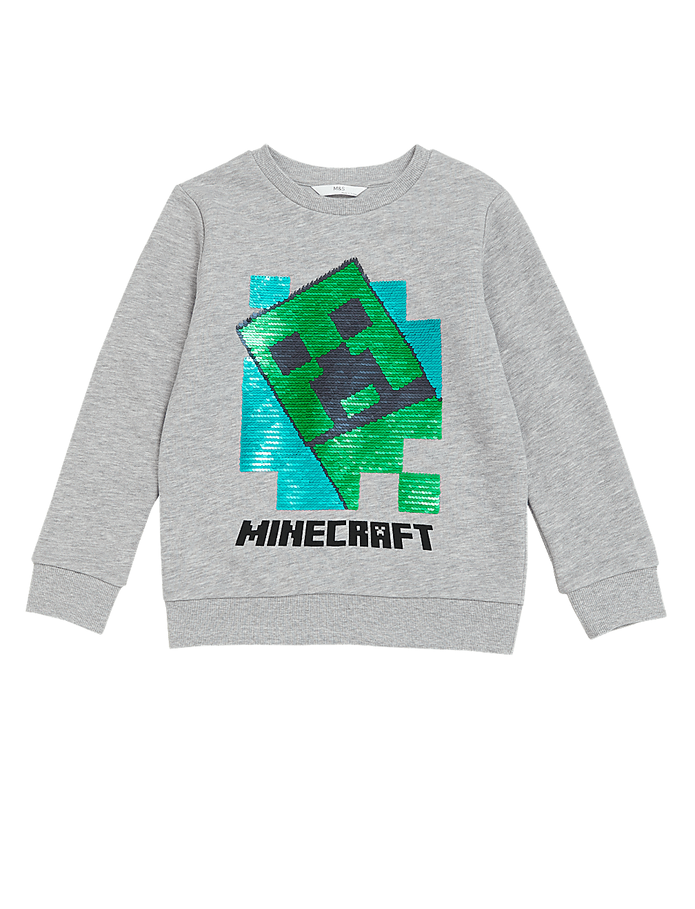 Minecraft™ Reversible Sequin Sweatshirt