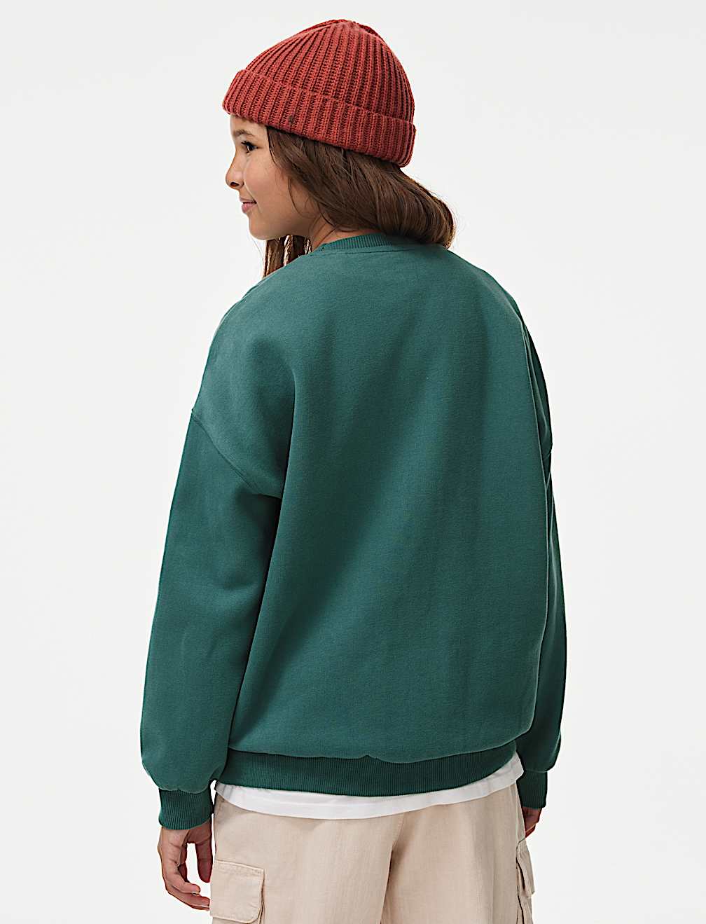 Cotton Rich Icon Skate Print Sweatshirt (6-16 Yrs)