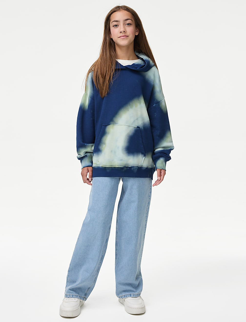 Cotton Rich Tie Dye Hoodie (6-16 Yrs)