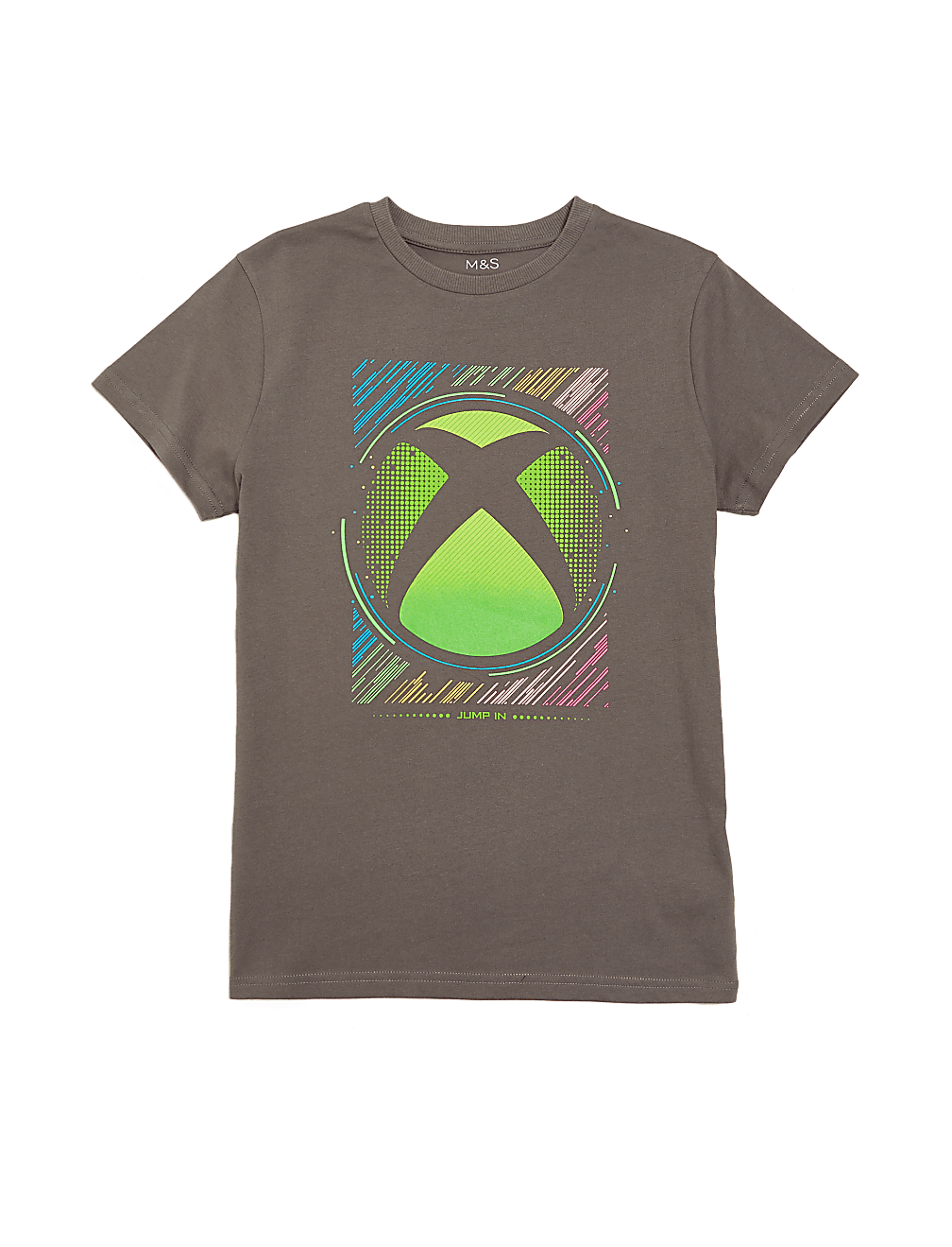 Pure Cotton Xbox Patterned T-Shirt