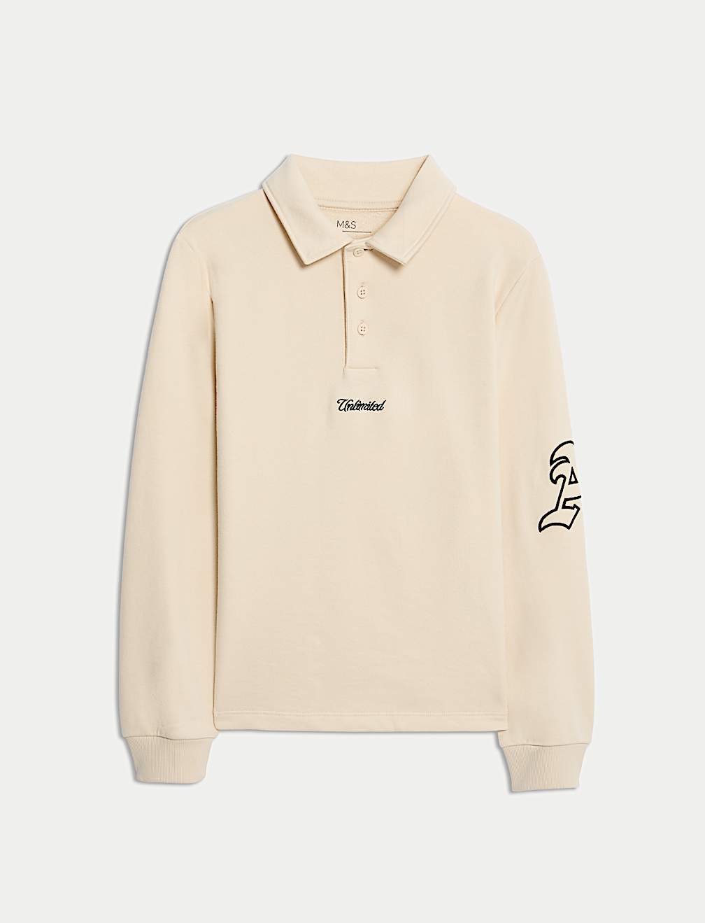 Cotton Rich Rugby Top (6-16 Yrs)