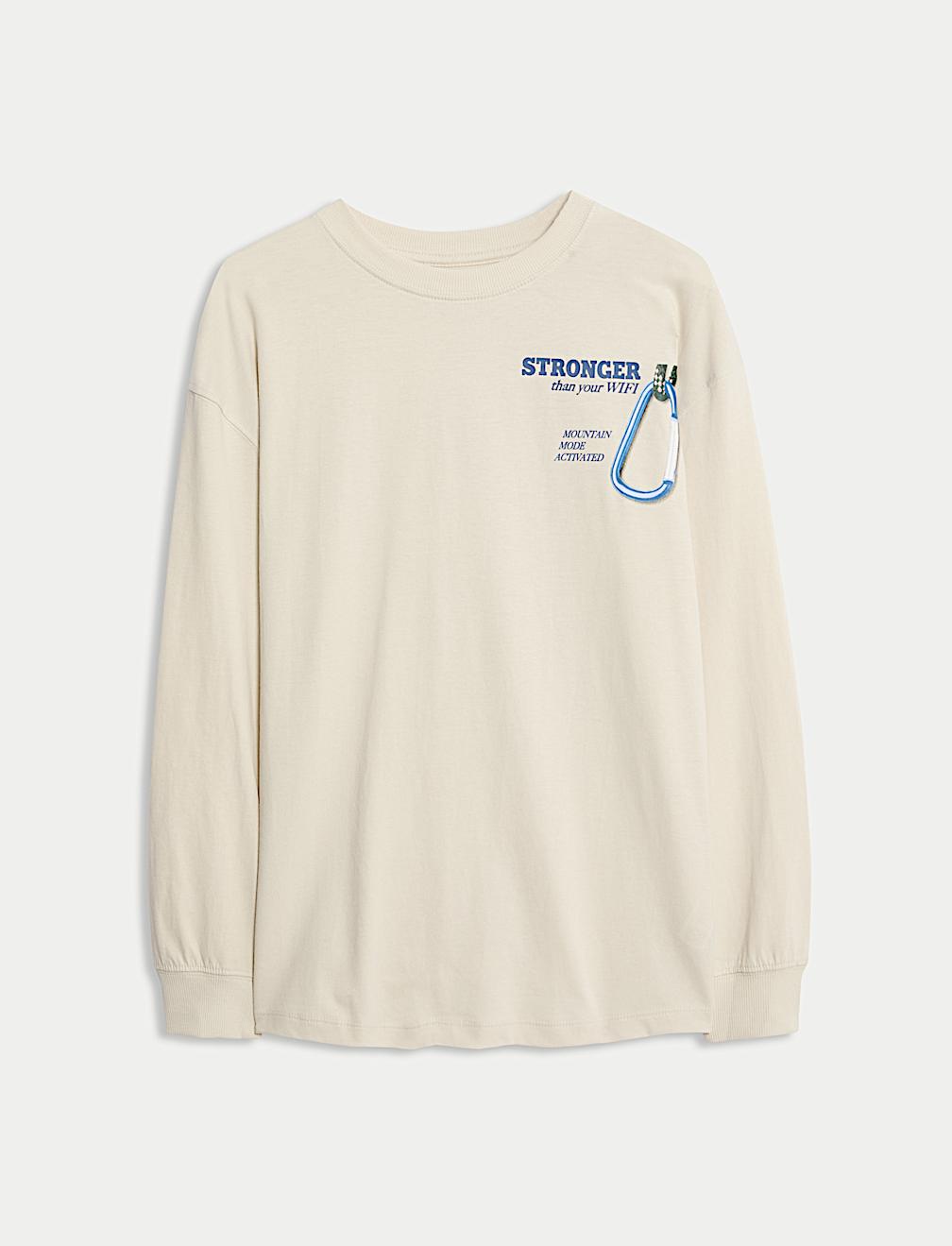 Pure Cotton Graphic Top (6-16 Yrs)