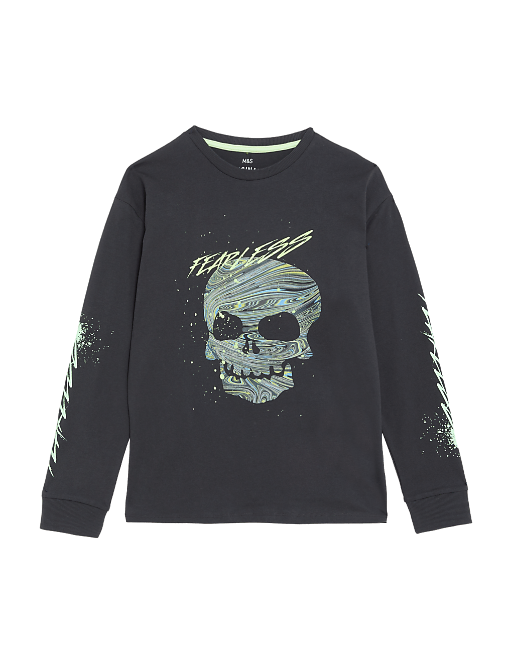 Pure Cotton Skull Top