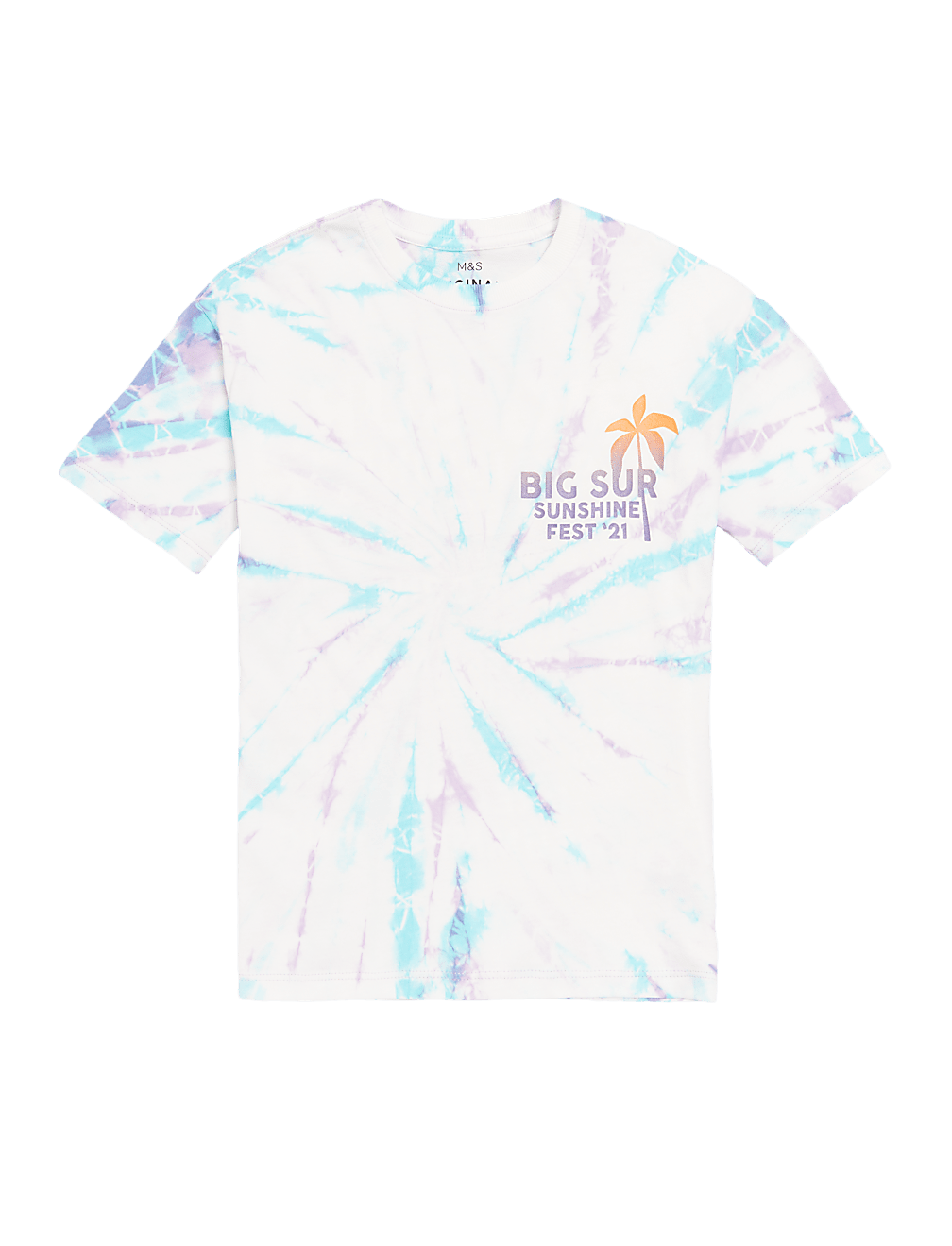Organic Cotton Tie Dye T-Shirt (6-16 Yrs)