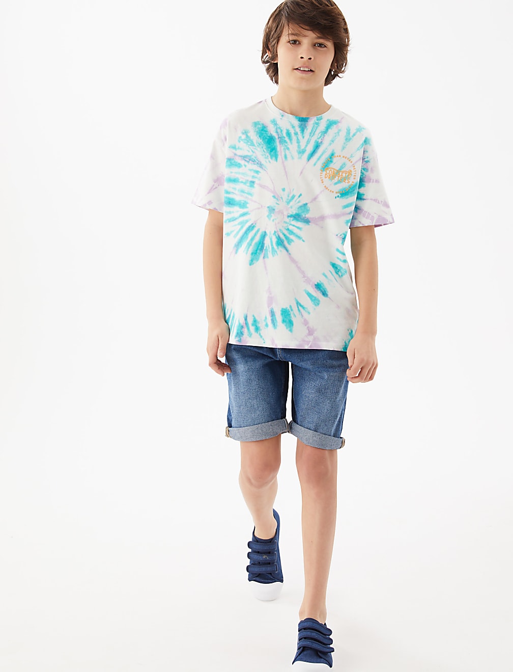 Pure Cotton Tie Dye T-Shirt (6 - 16 Yrs)