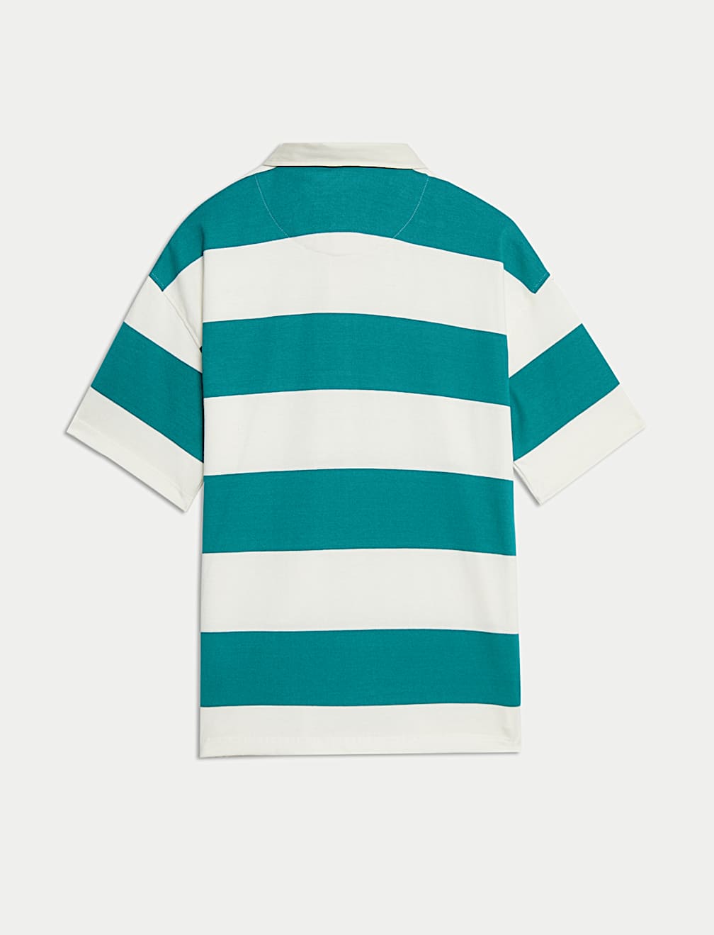 Pure Cotton Striped Rugby Shirt (6-16 Yrs)