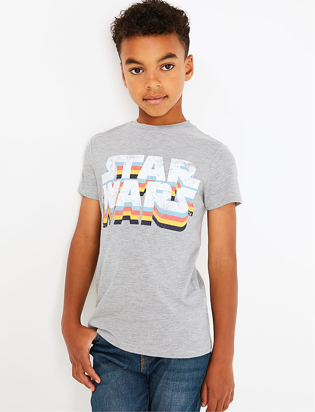 Cotton Star Wars T-Shirt (3-16 Years)