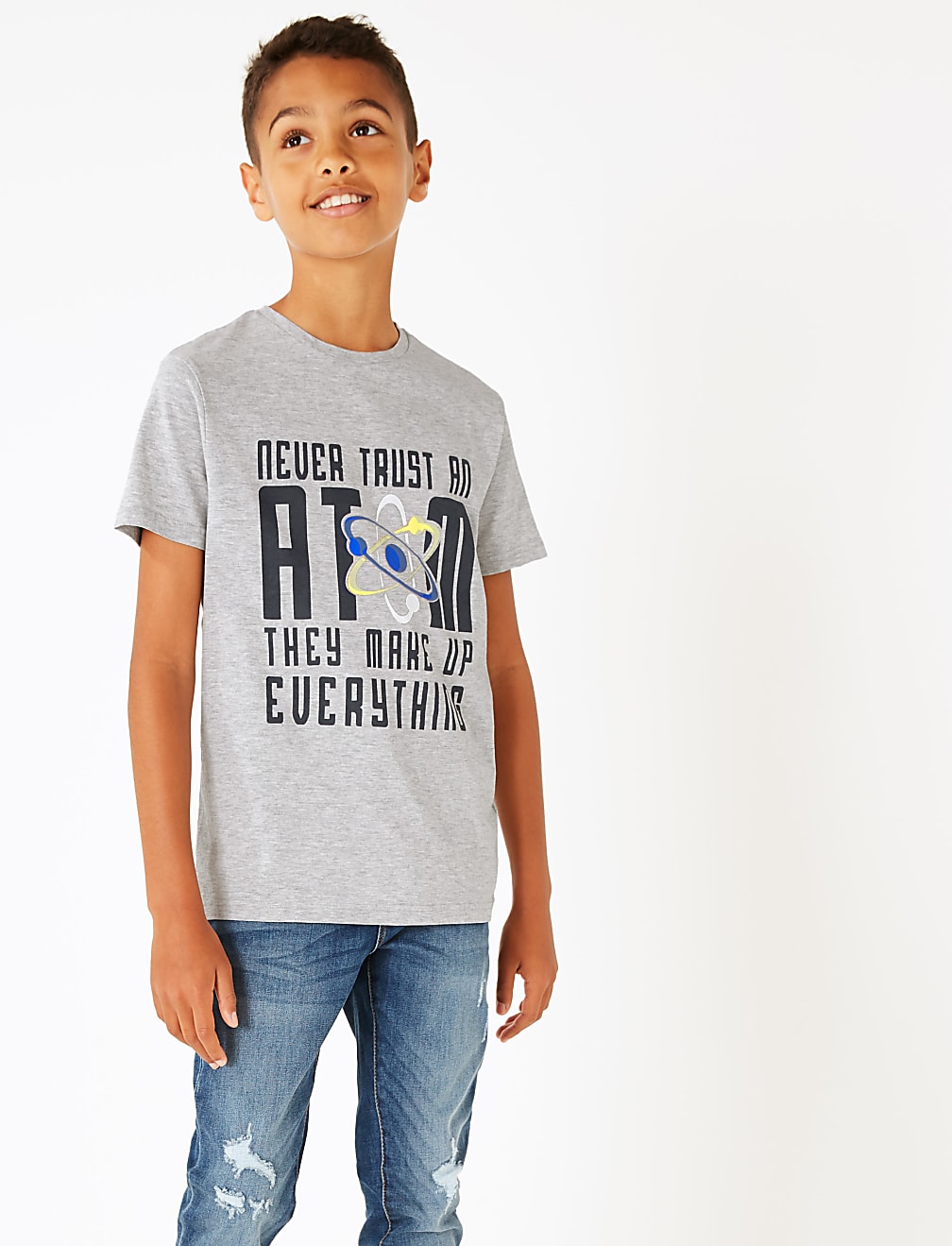 Cotton Atom T-Shirt (3-16 Years)
