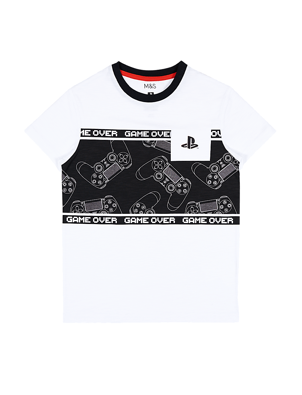 Cotton PlayStation™ Console T-Shirt (6-16 Yrs)