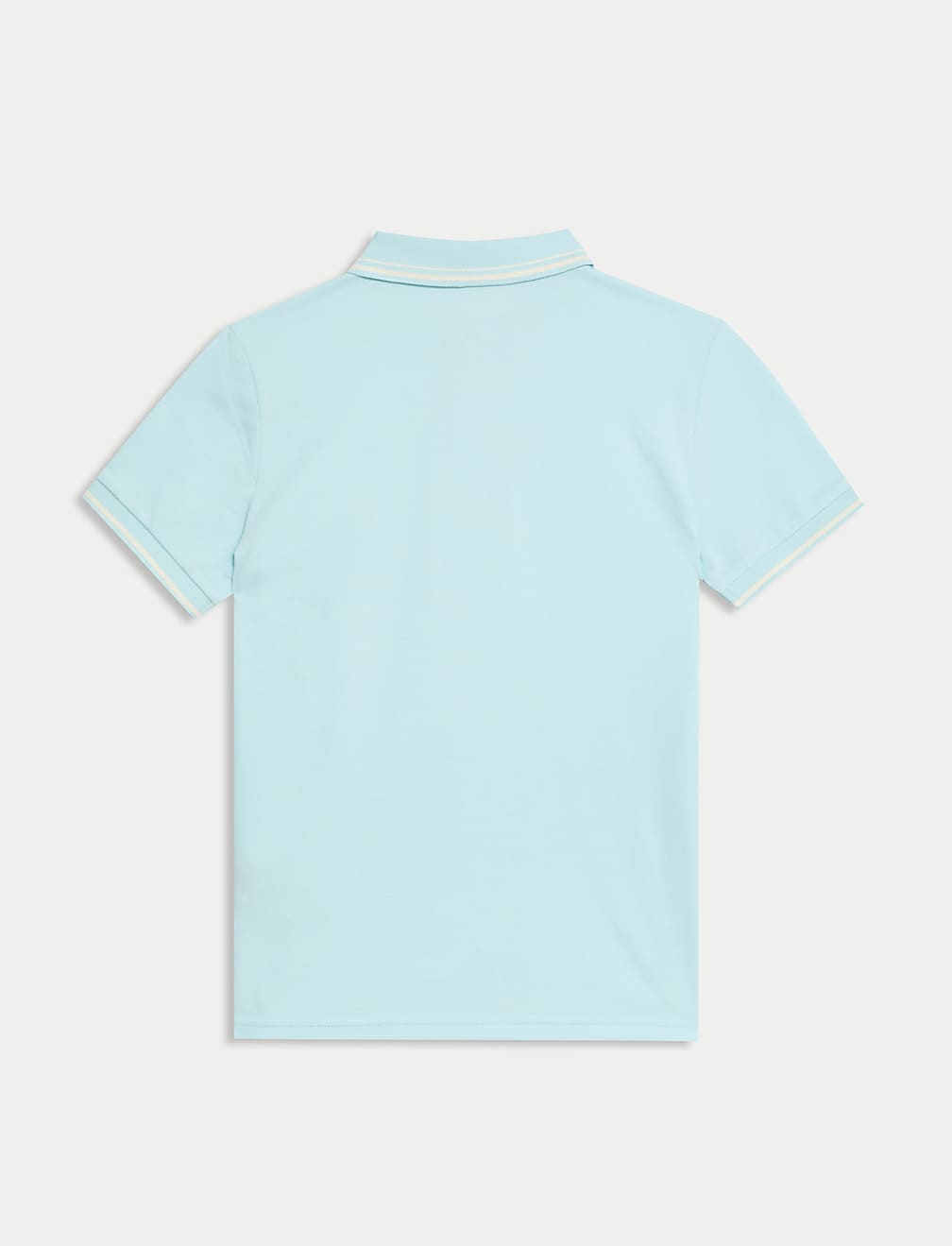 Pure Cotton Half Zip Polo Shirt (6-16 Yrs)