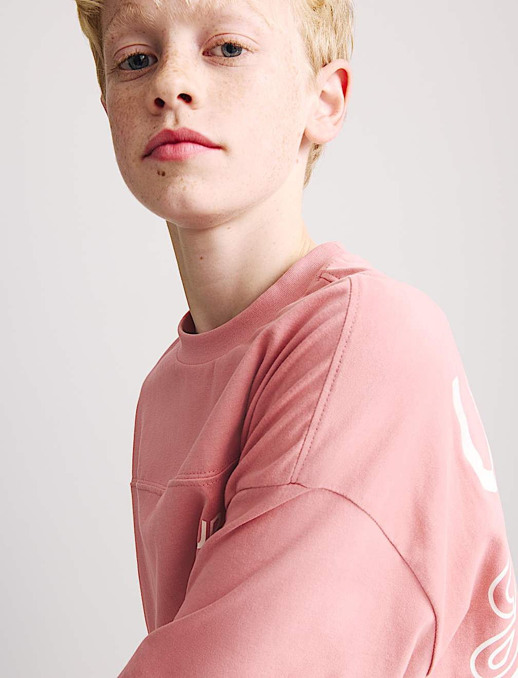 Pure Cotton Back Logo T-Shirt (6-16 Yrs)