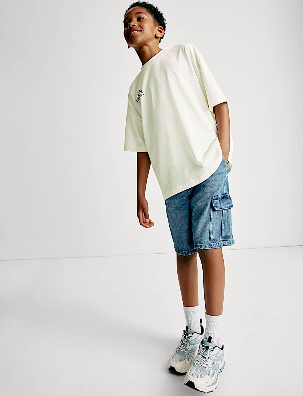 Pure Cotton Urban Terrain T-Shirt (6-16 Yrs)