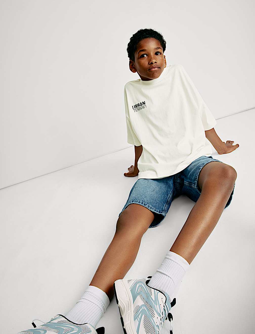 Pure Cotton Urban Terrain T-Shirt (6-16 Yrs)
